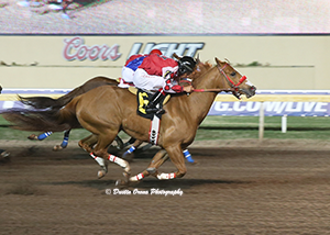 Aregal Rainbow in Thursday Feature at Remington Park • Dustin Orona Photography